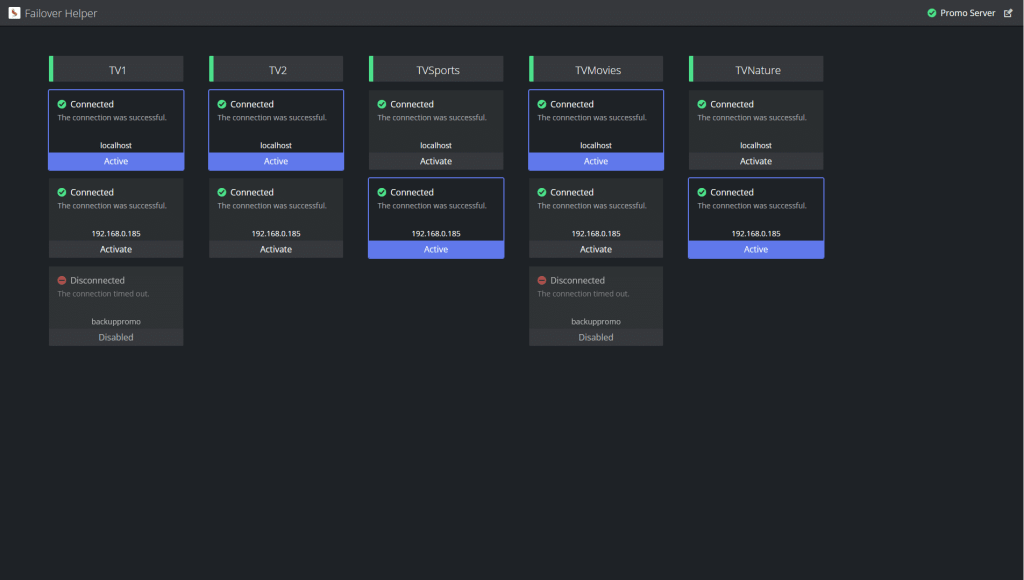 Viz Channel Branding - Failover Helper