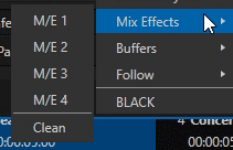 Clean M/E Output